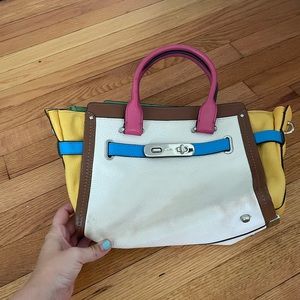 Multicolor Coach Purse